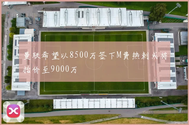 曼联希望以8500万签下M费热刺或将抬价至9000万